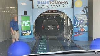 Fantastic CAR WASH at BLUE IGUANA! Tommy Tunnel Car Wash! Ride Along