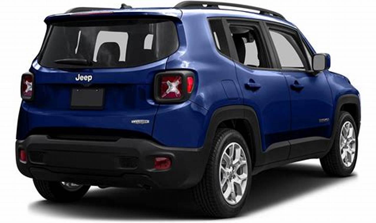 blue jeep renegade for sale