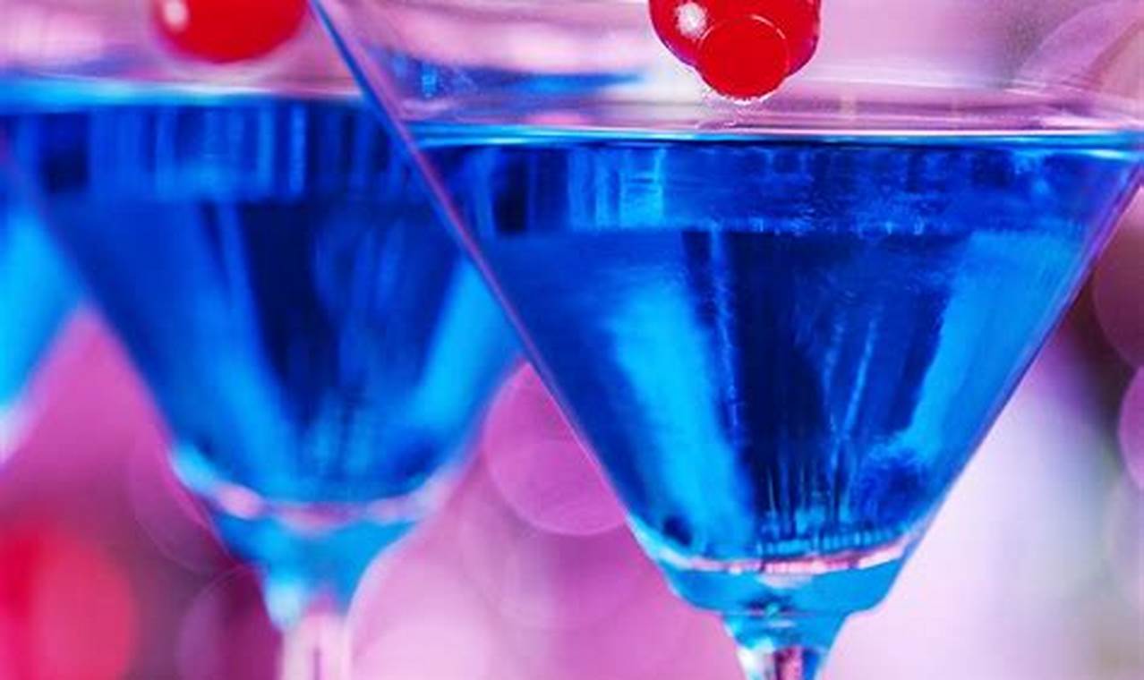 blue martini recipe