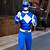 blue power ranger suit