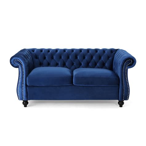 The Best Blue Velvet Sofa Near Me For Living Room