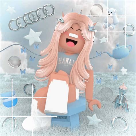 blue aesthetic - Roblox