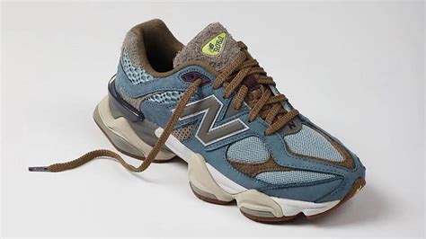 blue and brown new balance 9060