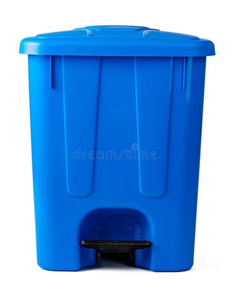 Blue And White Bin