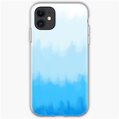 blue and white phone case