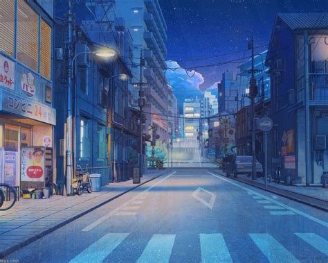 blue anime aesthetic wallpaper desktop