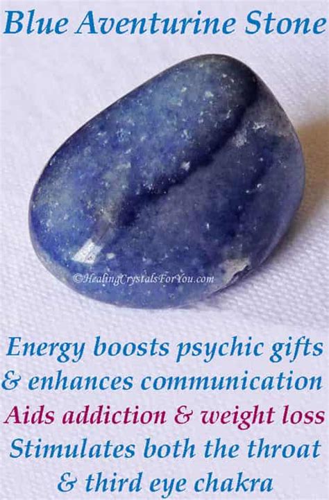 blue aventurine stone benefits