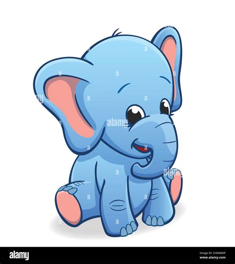 blue baby elephant images