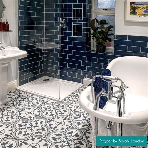 Transform Your Bathroom with Stunning Blue Floor Tiles: A Comprehensive Guide