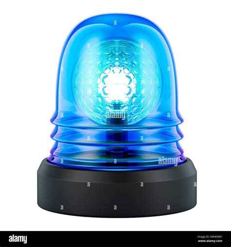 blue beacon light