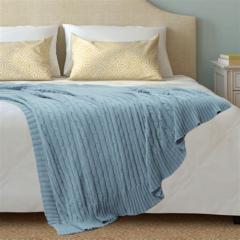 Blue Bedroom Throws Blankets