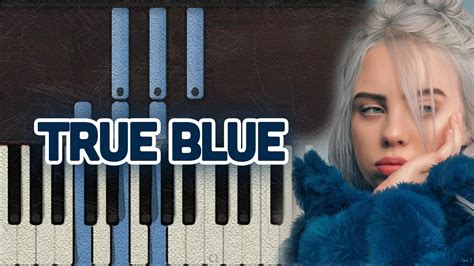 blue billie eilish chords