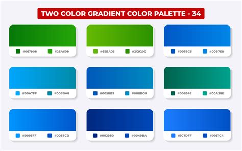 blue black gradient color code