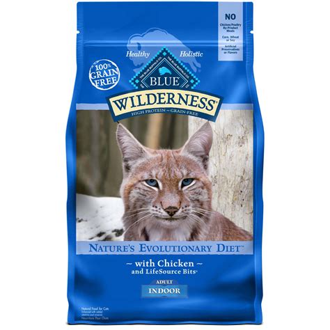 blue buffalo chicken cat food dry