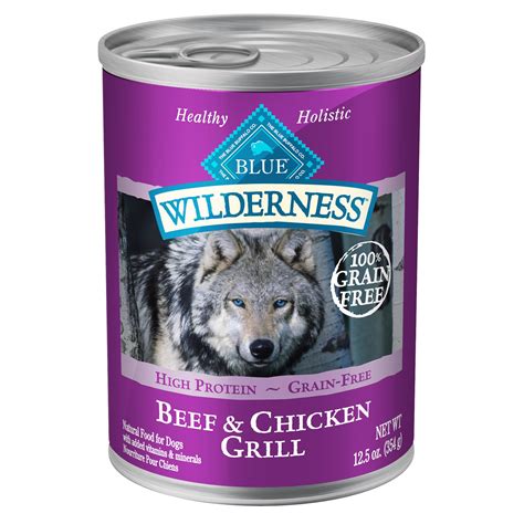blue canned dog food