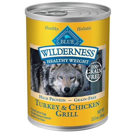 blue canned puppy food