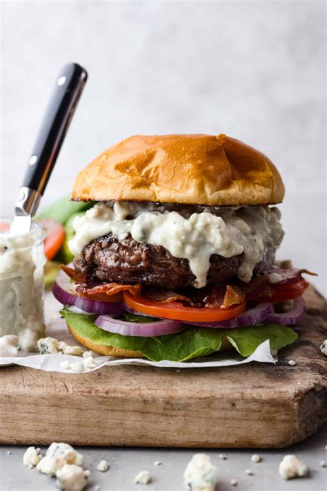 Blue Cheese Hamburger