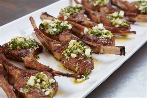 Blue Cheese Lamb Chops