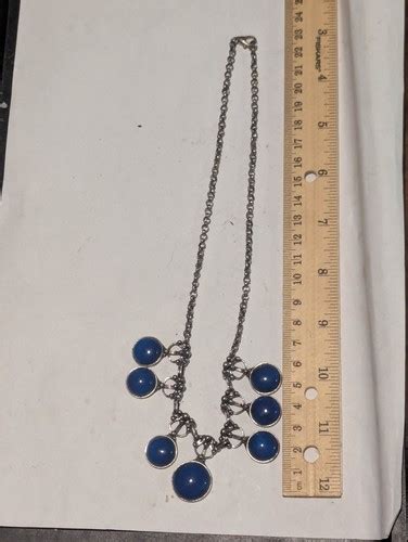 Blue Collar Statement Necklace