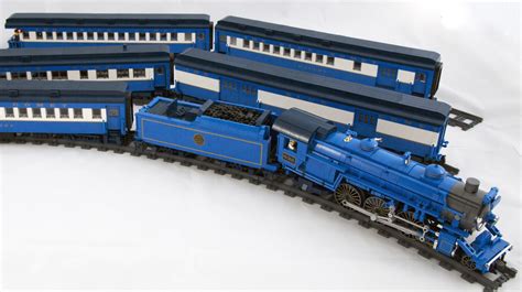 blue comet toy train
