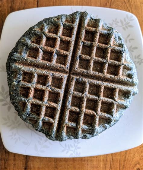 Blue Corn Flour Waffles