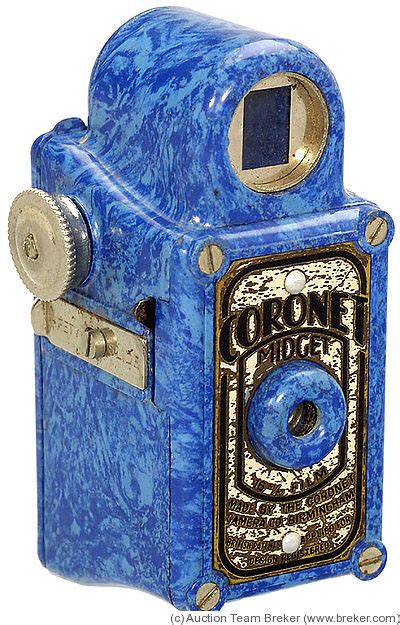 Blue Coronet Midget Camera