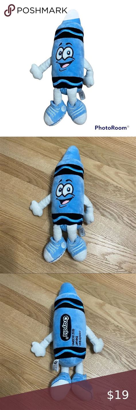 Blue Crayon Plush