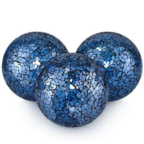 Blue Decorative Orbs
