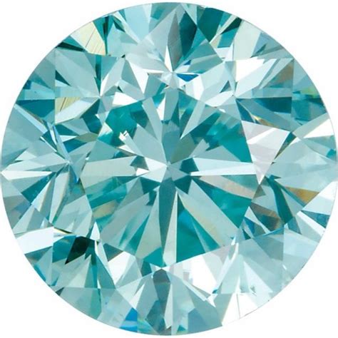 blue diamond color enhanced