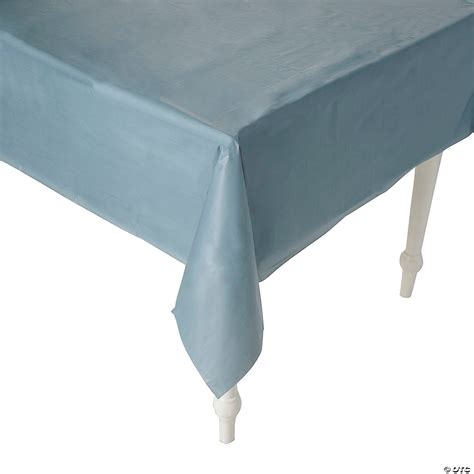 Blue Disposable Tablecloth