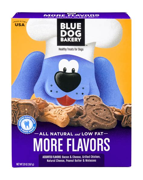 blue dog food treats