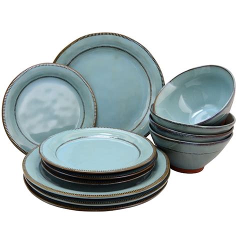 Blue Earthenware Dinnerware