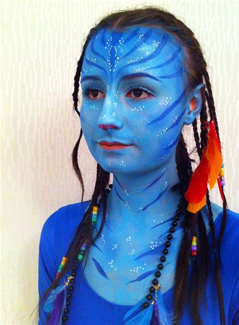 Blue Face Paint Ideas