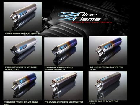 blue flame evo exhaust