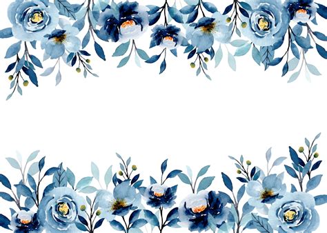 Blue Floral Design