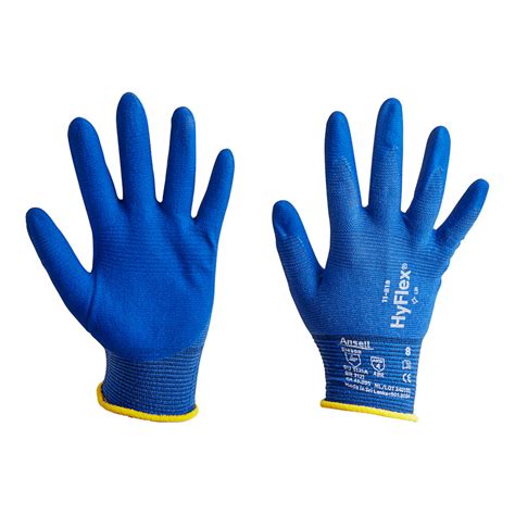 Blue Foam Gloves