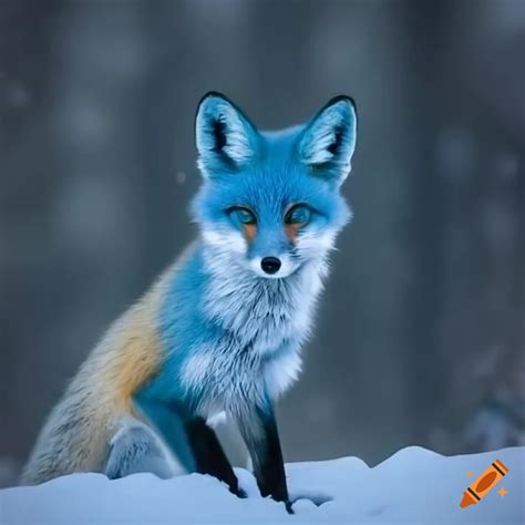 blue fox