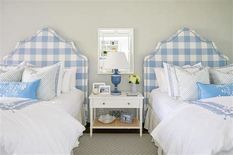 Blue French Headboards