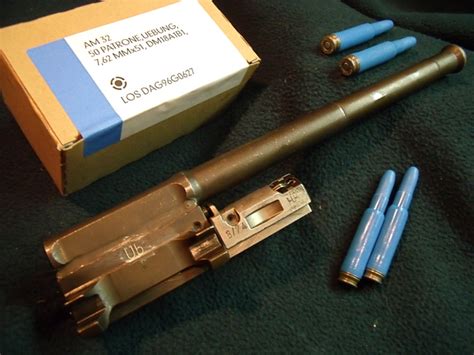 Blue German Plastic 308 German 9mm Ammo