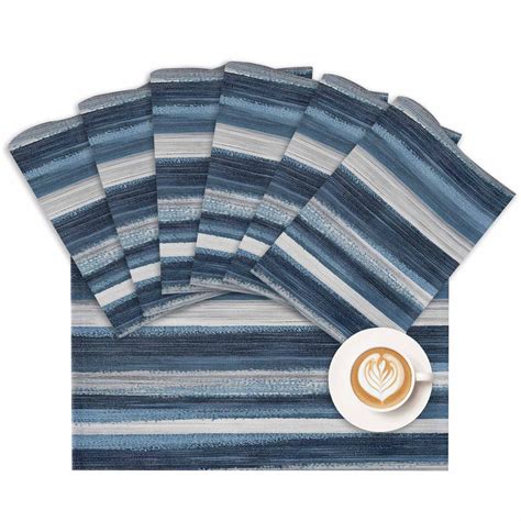 Blue Gray Placemats