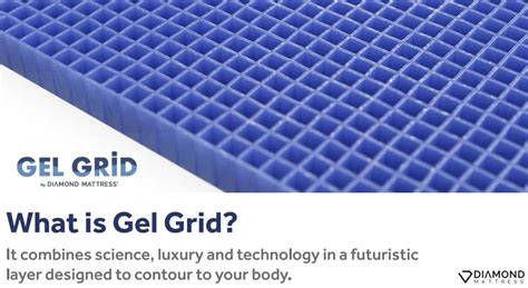 Blue Grid Mattress