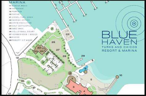 blue haven resort turks and caicos map