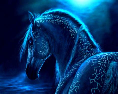 Blue Horse Wallpapers