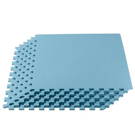 Blue Interlocking Foam Mats