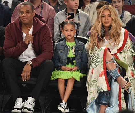 blue ivy with jay z and beyonce