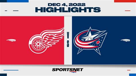 blue jackets vs red wings