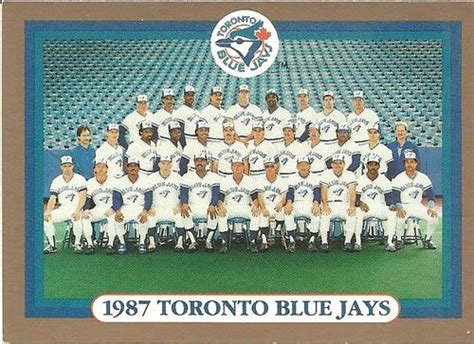 blue jays roster 1987