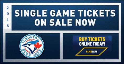 blue jays single game tickets