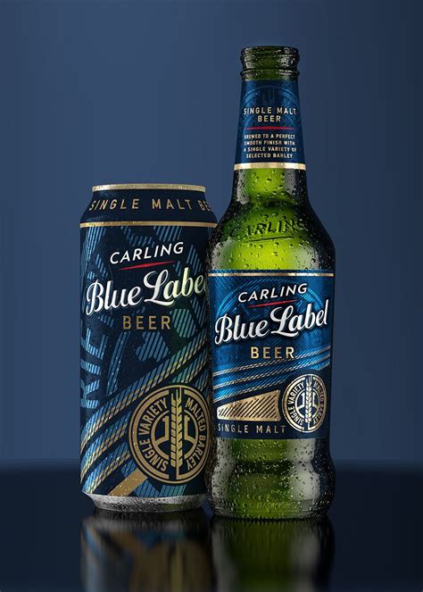 blue label beer labels