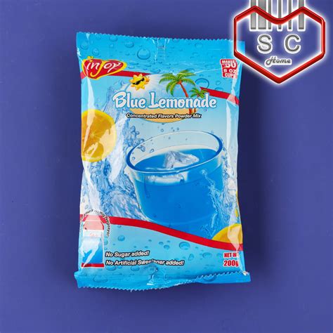 blue lemonade flavor powder